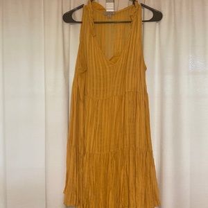 Wonderly brand mustard color sundress